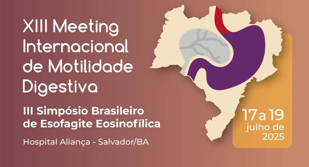 XIII MEETING INTERNACIONAL DE MOTILIDADE DIGESTIVA 