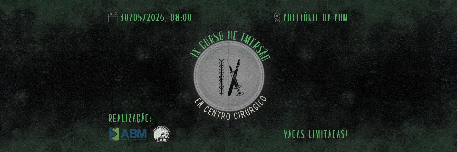 IX CURSO DE IMERSÃO EM CENTRO CIRÚRGICO