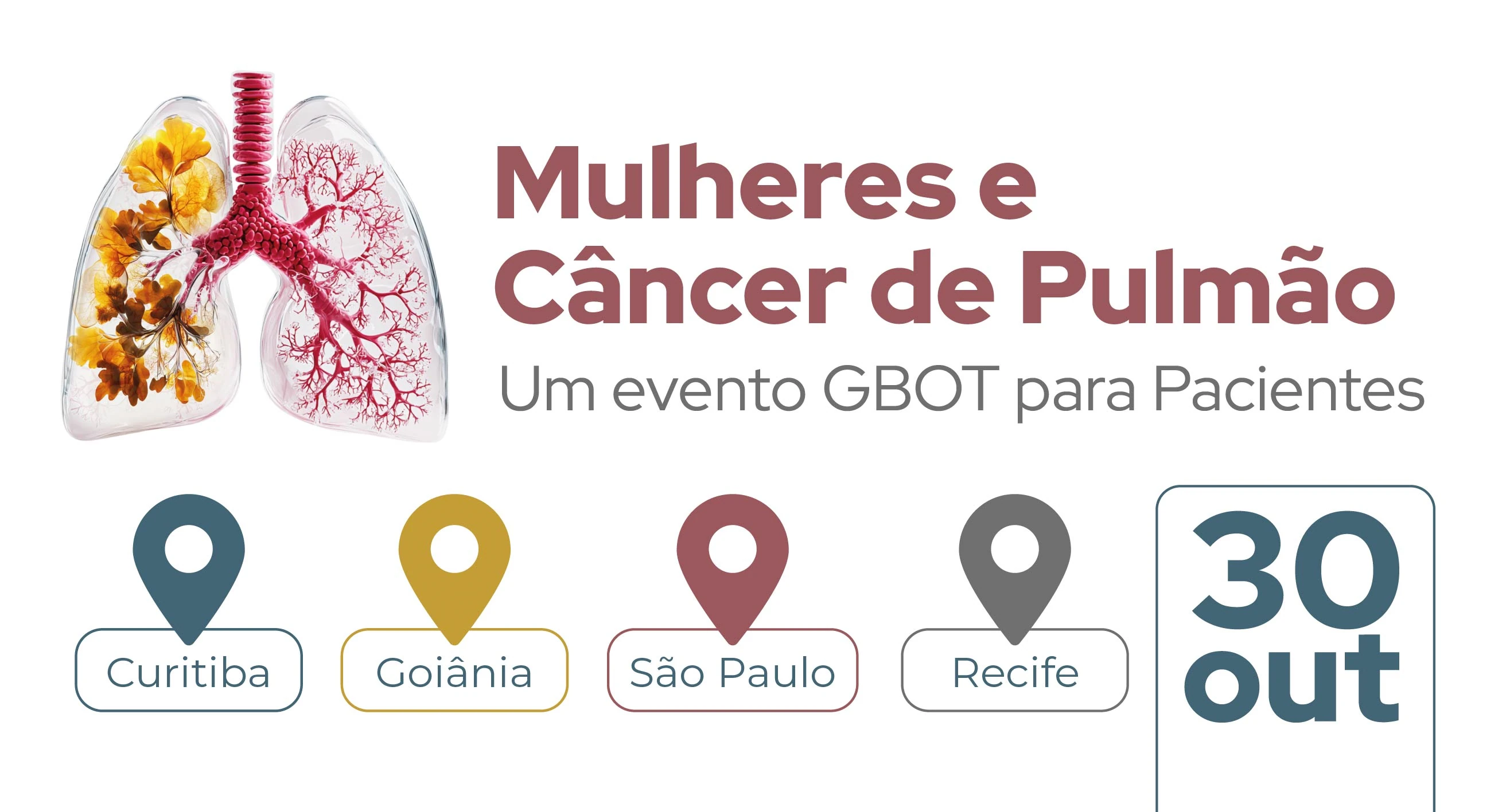 MULHERES COM CÂNCER DE PULMÃO - 2026