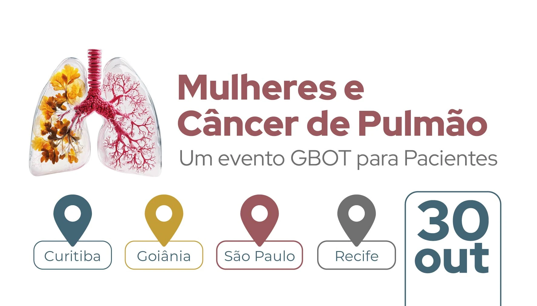 MULHERES COM CÂNCER DE PULMÃO - 2026