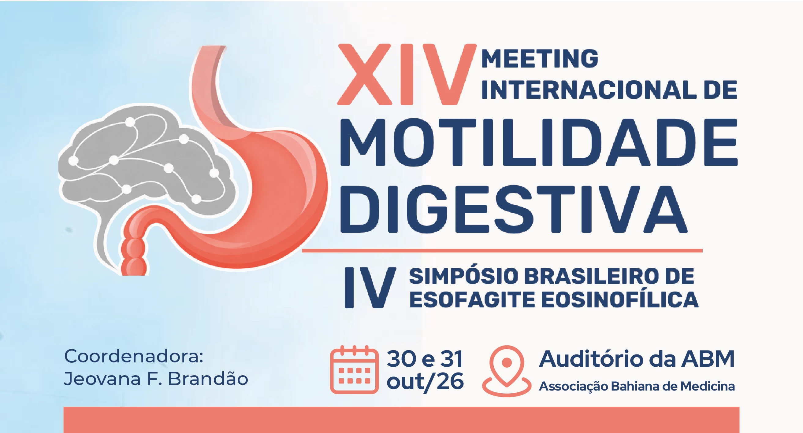 XIV MEETING INTERNACIONAL DE MOTILIDADE DIGESTIVA 