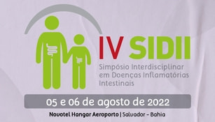 IV SIDII – Simpósio Interdisciplinar de Doenças Inflamatórias Intestinais 